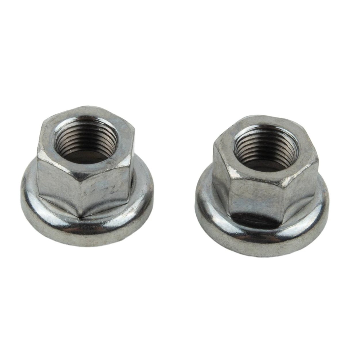 2X M10 Track Wheel Nuts for Bicycles (Anti-skid, Integrated Washer)