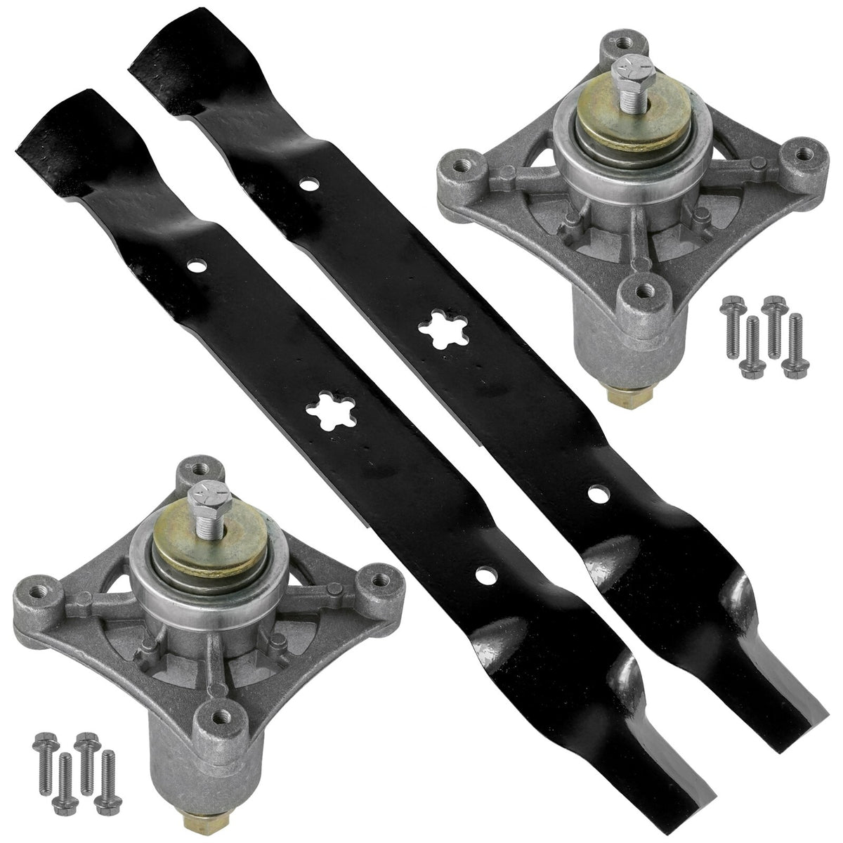 Deck Spindle Blade Rebuild Kit for Husqvarna LT2113 LT2216 LT2217A LZ11597 (1999–2019)
