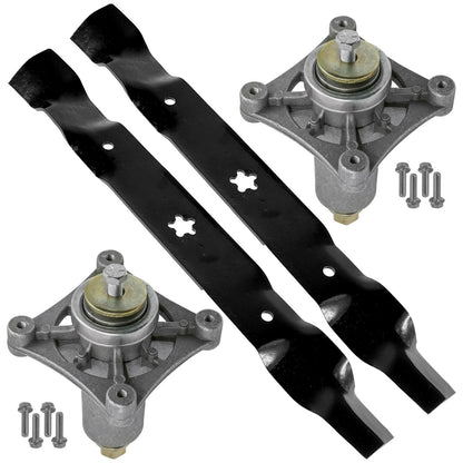 Deck Spindle Blade Rebuild Kit for Husqvarna LT2113 LT2216 LT2217A LZ11597 (1999–2019)