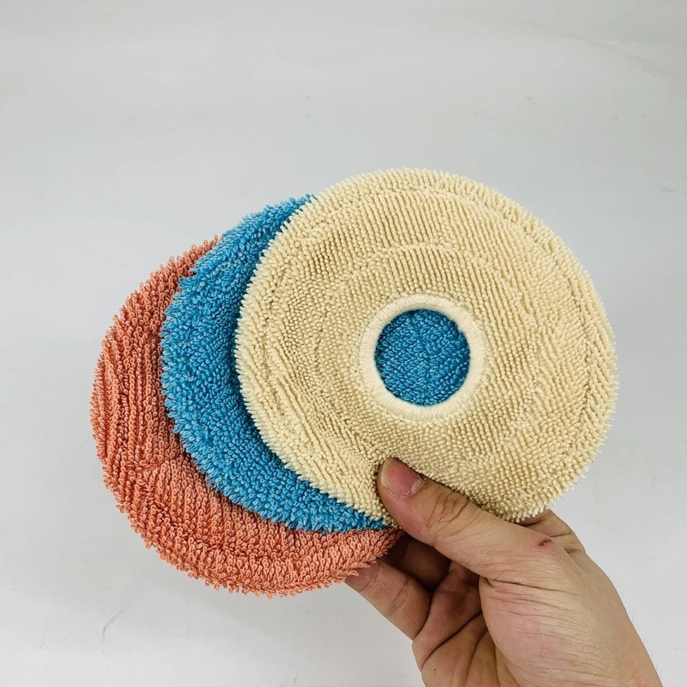 Set of 4 Mop Pads for Robotic Mop (ThermoHold Technology, HyperClean)