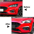 Front Bumper Side Spoiler Splitter for Ford Focus MK4 ST Line (2019–2022)