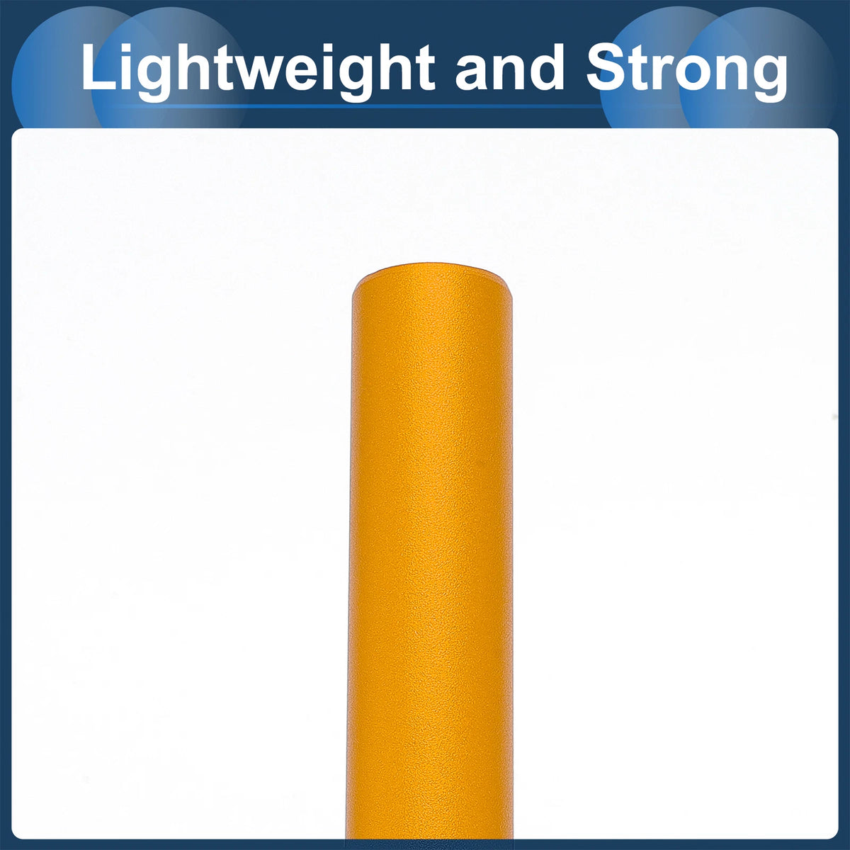 31.6mm Bike Seat Post for (Aluminum Alloy, Gold Tone)