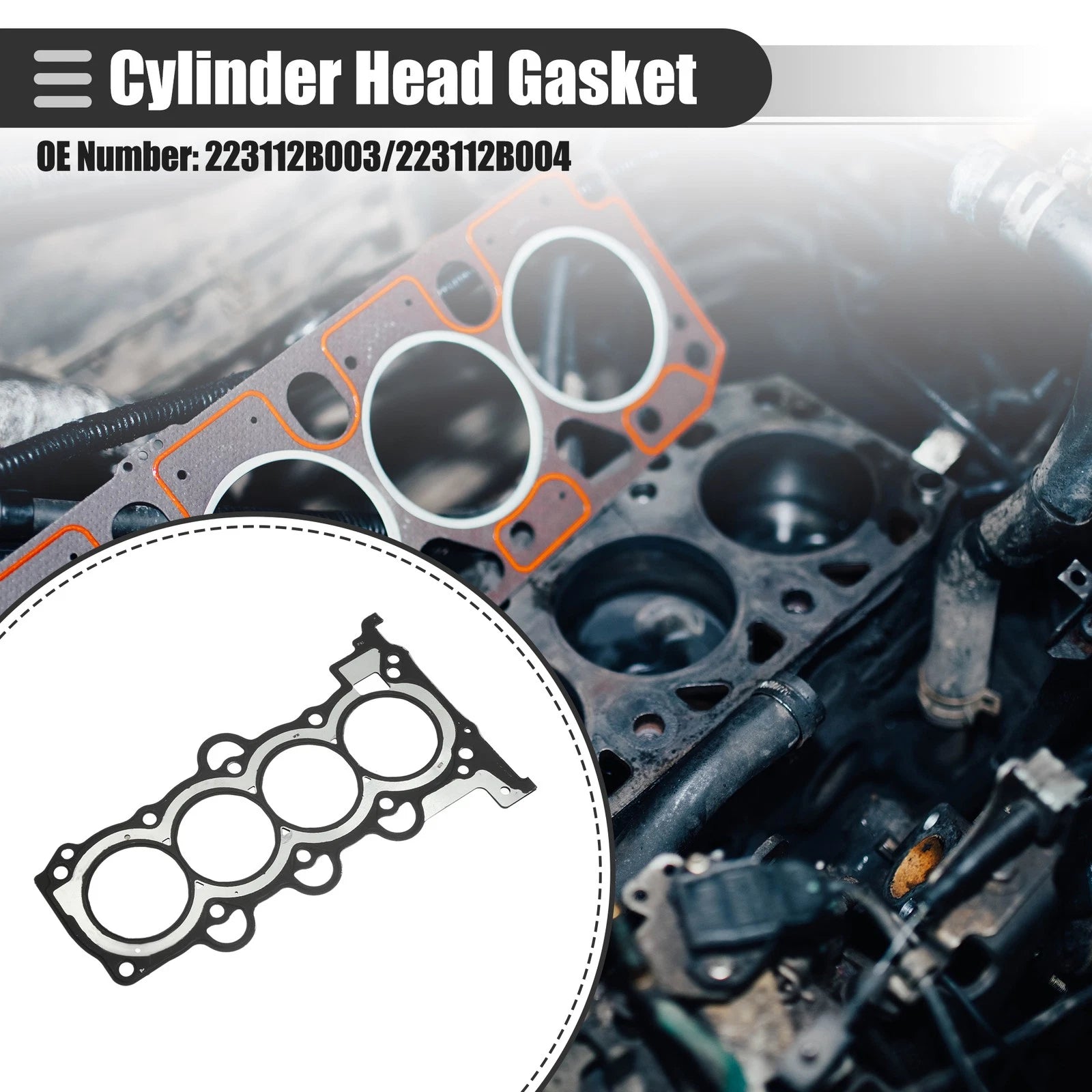 Cylinder Head Gasket for Hyundai Accent (2012–2022) Replacement OEM Fit