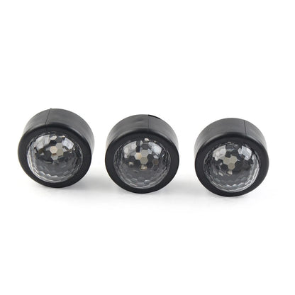 3X LED Car Interior Lighting Kit for Universal Fit (Multi Color)