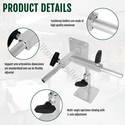 3 Axis Mounting Kit for Small/Large Animal Taxidermy Projects