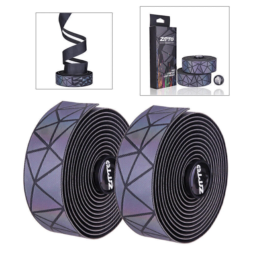 Reflective Grip Tape for Road Bike (2010–2023) - Waterproof Handlebar Wrap