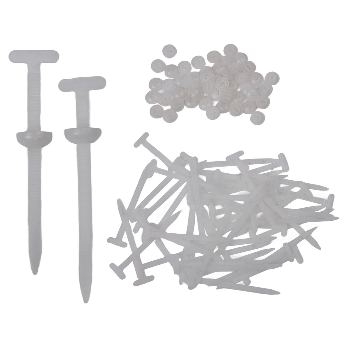 150pcs Self Locking Nylon Cable Ties Compact and Strong for Automotive Repairs