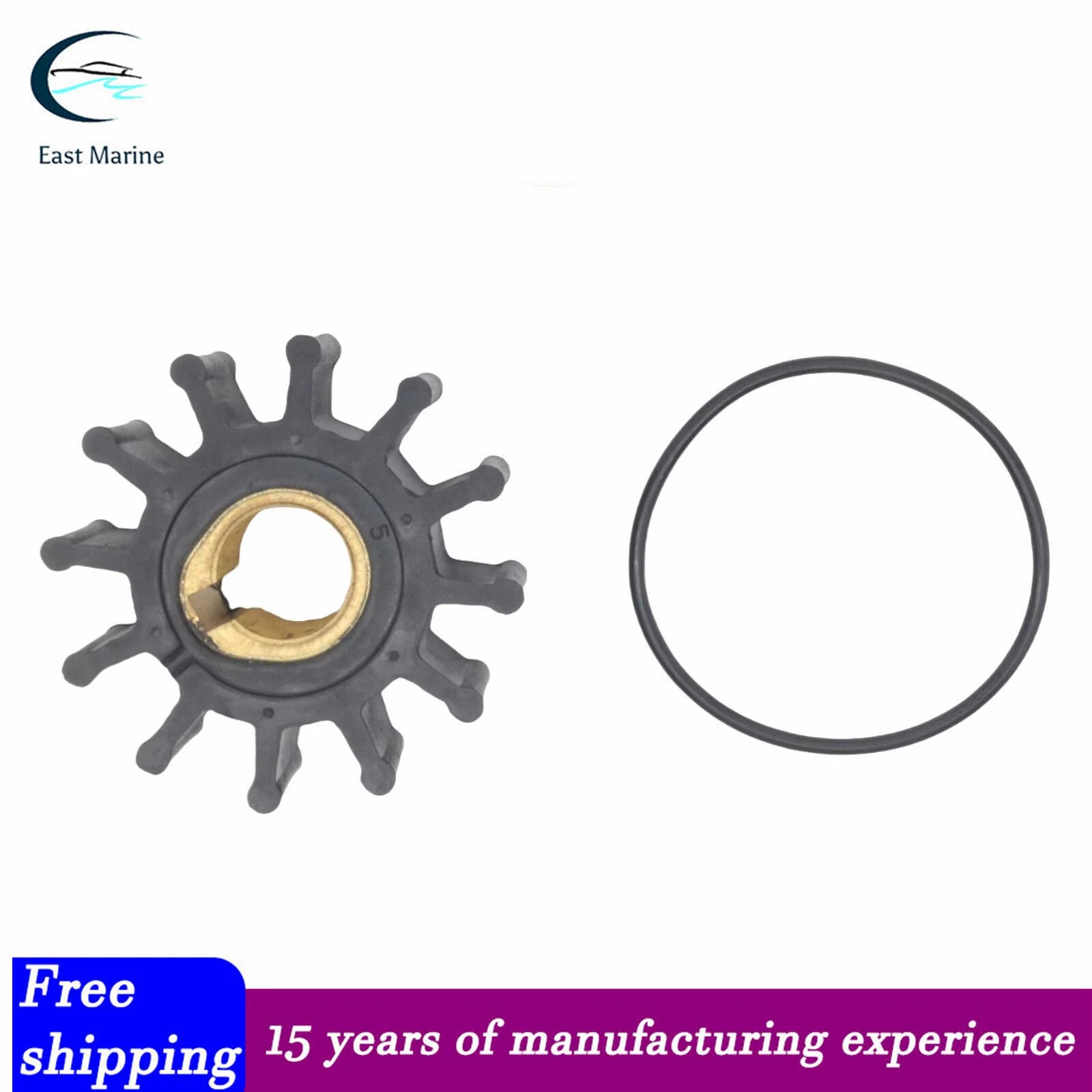Impeller Kit for Oberdorfer Water Pump (302m-03) - Replace 6620, O-ring 8231