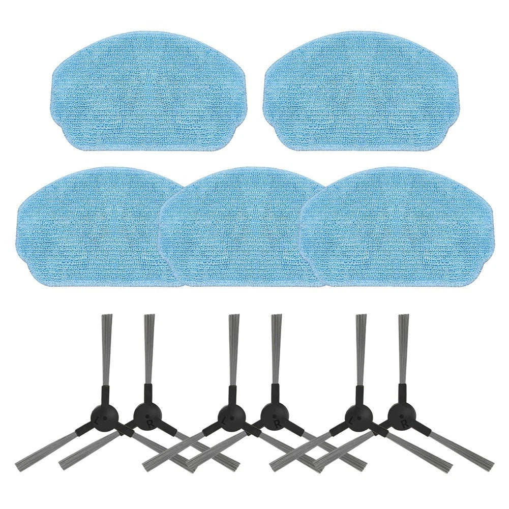 Side Brush Mop Replacement Kit for Robot Vacuum Cleaner