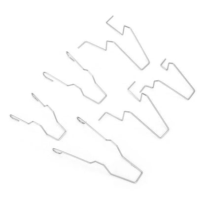 Set of 6 Metal Spring Clips for H1 H3 H4 H7 Bulbs