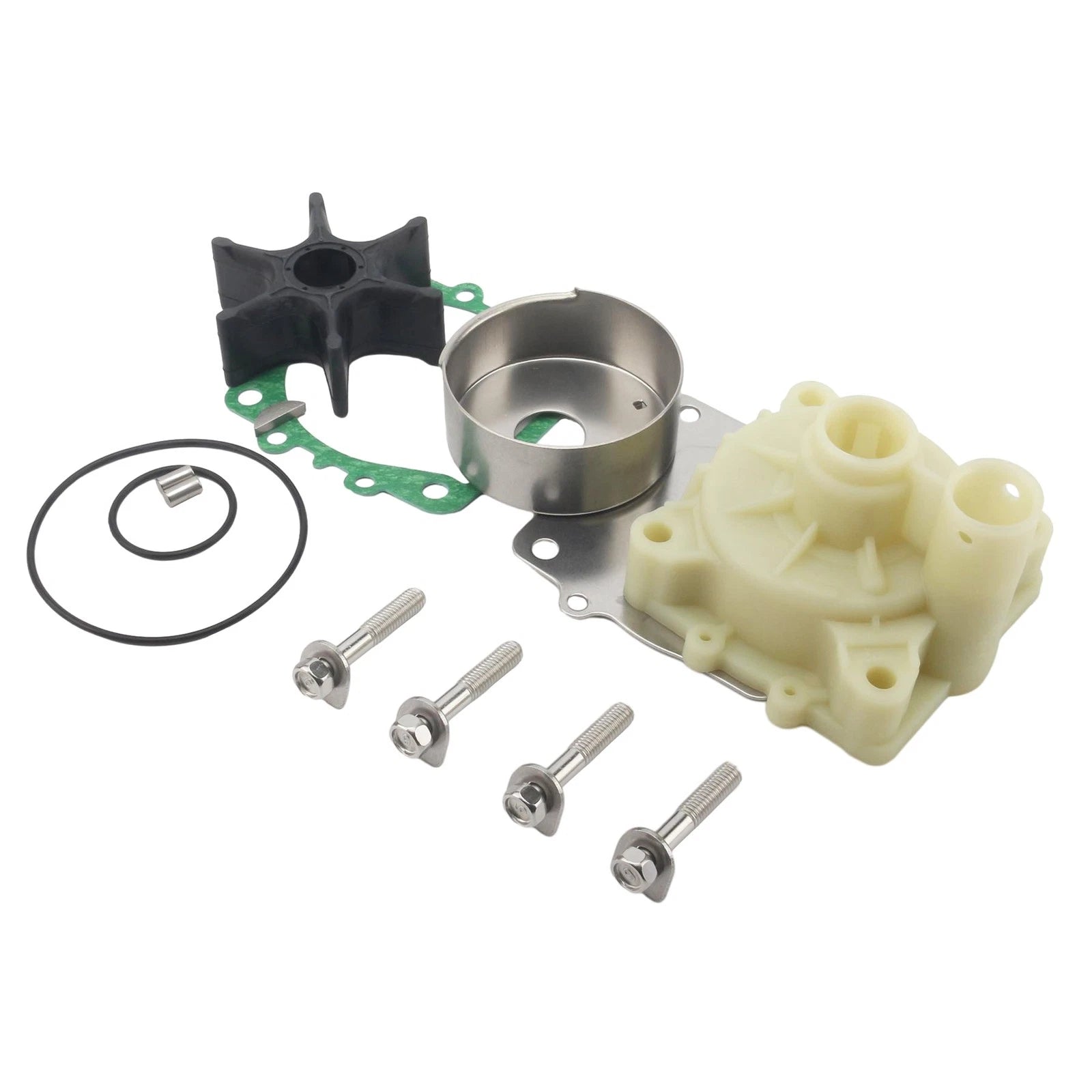 Water Pump Repair Kit for Yamaha 150 175 200 225 (1984–1991) 6G5-W0078-A1-00