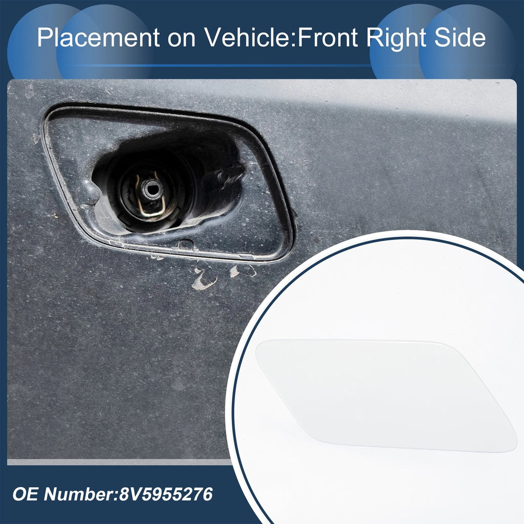 Front Right Washer Nozzle Cover Cap Replacement for Audi A3 8V (2013–2016)