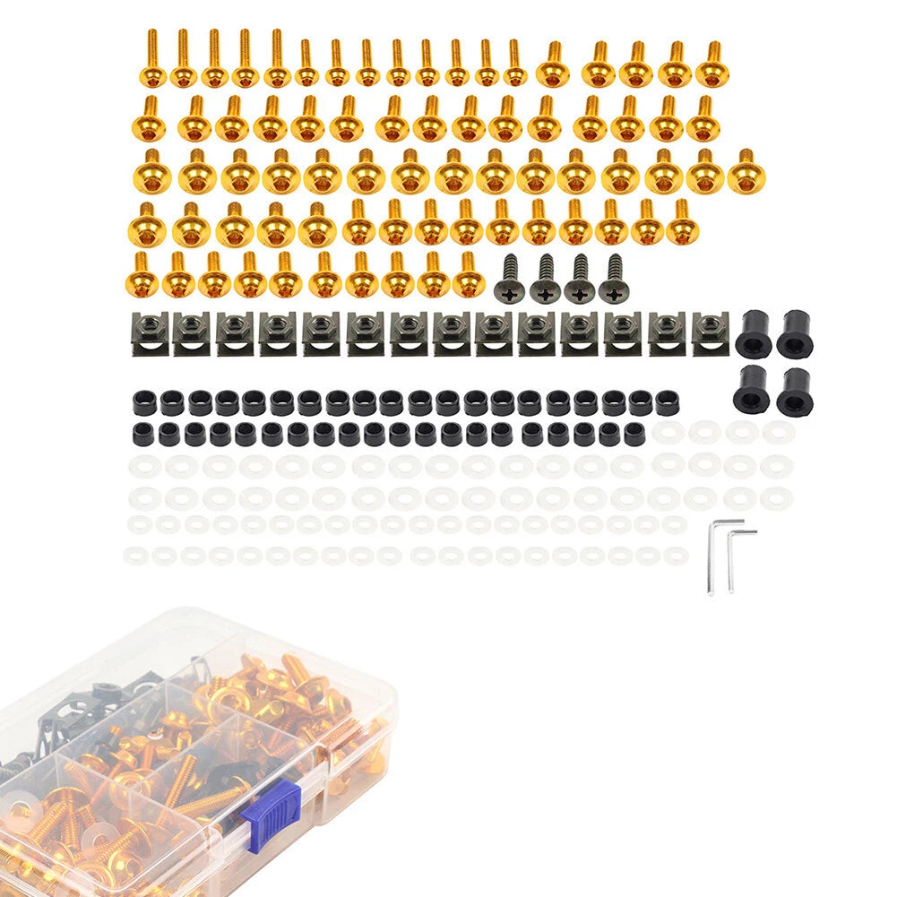 Aluminum Fairing Bolt Kit for Honda CB1000R CBR600RR (2018–2023)