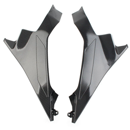 Gas Tank Side Cover Panel Fairing Carbon Fiber for Kawasaki Ninja 400 (2018–2020)