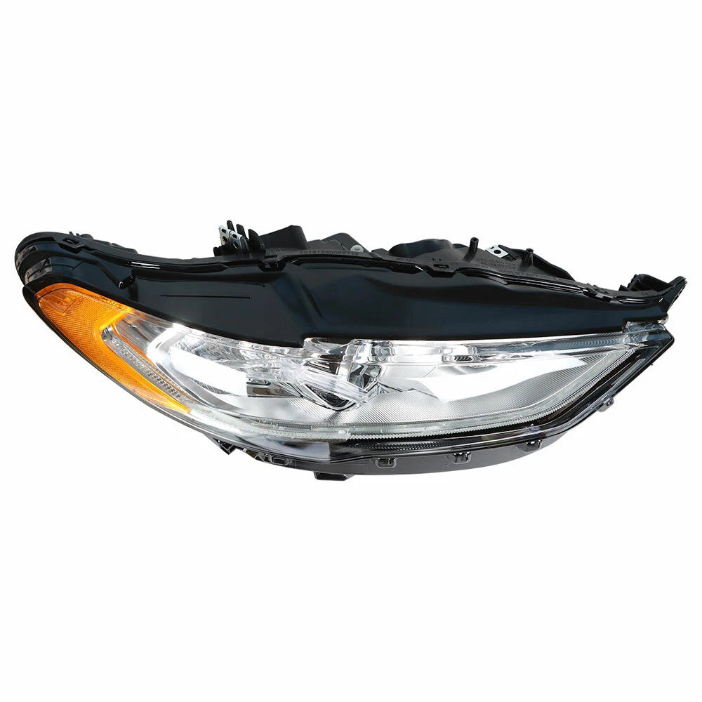 Halogen Headlight Projector for Ford Fusion (2017–2019) Passenger Side Chrome