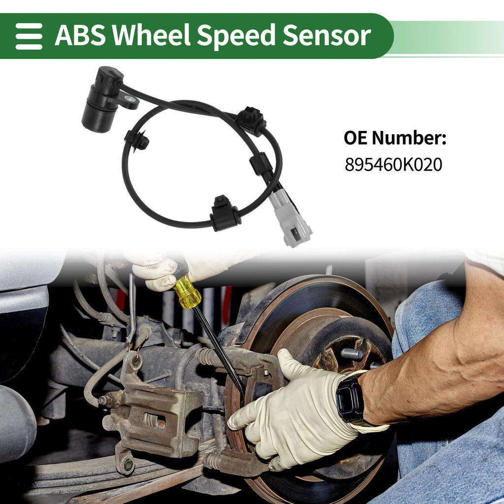 ABS Wheel Speed Sensor Rear Left Replacement for Toyota Hilux Vigo (2012–2016)