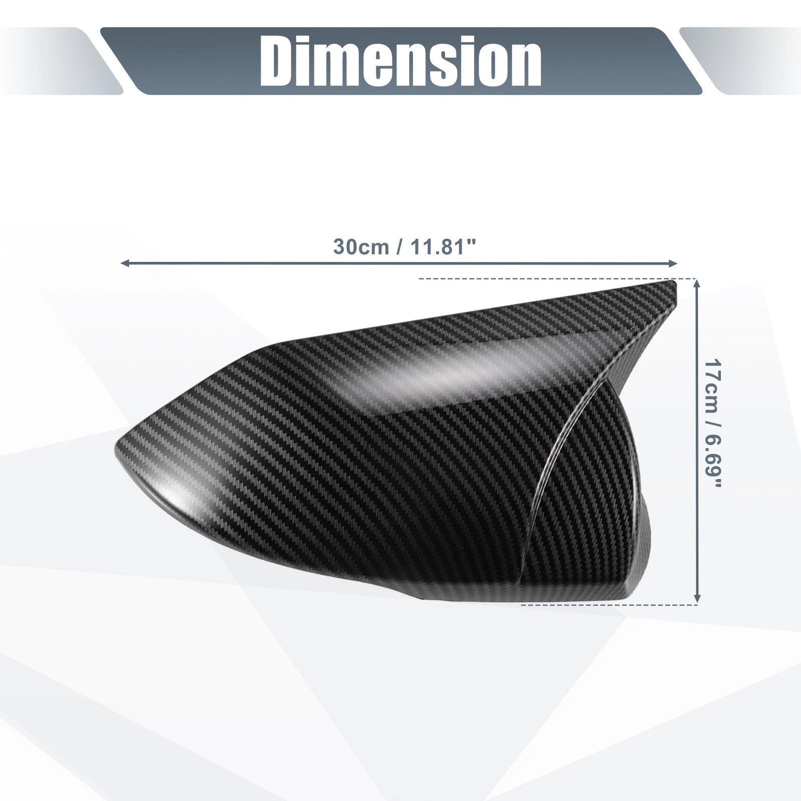 Rearview Mirror Cover Overlay for Hyundai Elantra (2017–2020)