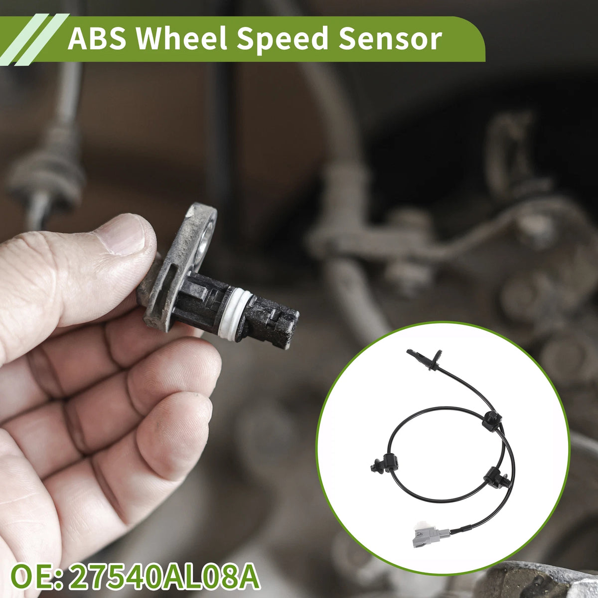 ABS Wheel Speed Sensor No. 27540AL08A for Subaru Legacy (2010–2014)