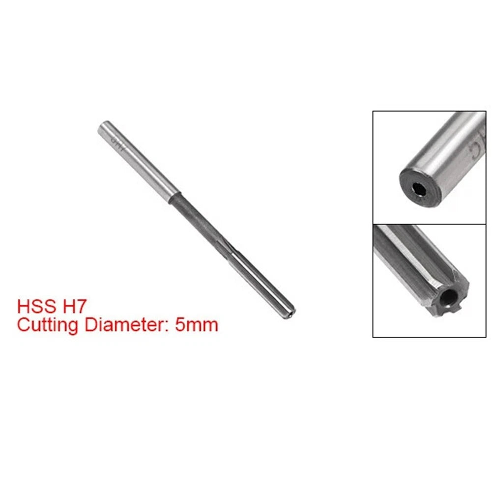 5mm HSS H7 Chucking Reamer for Milling Machine (No Part Numbers)