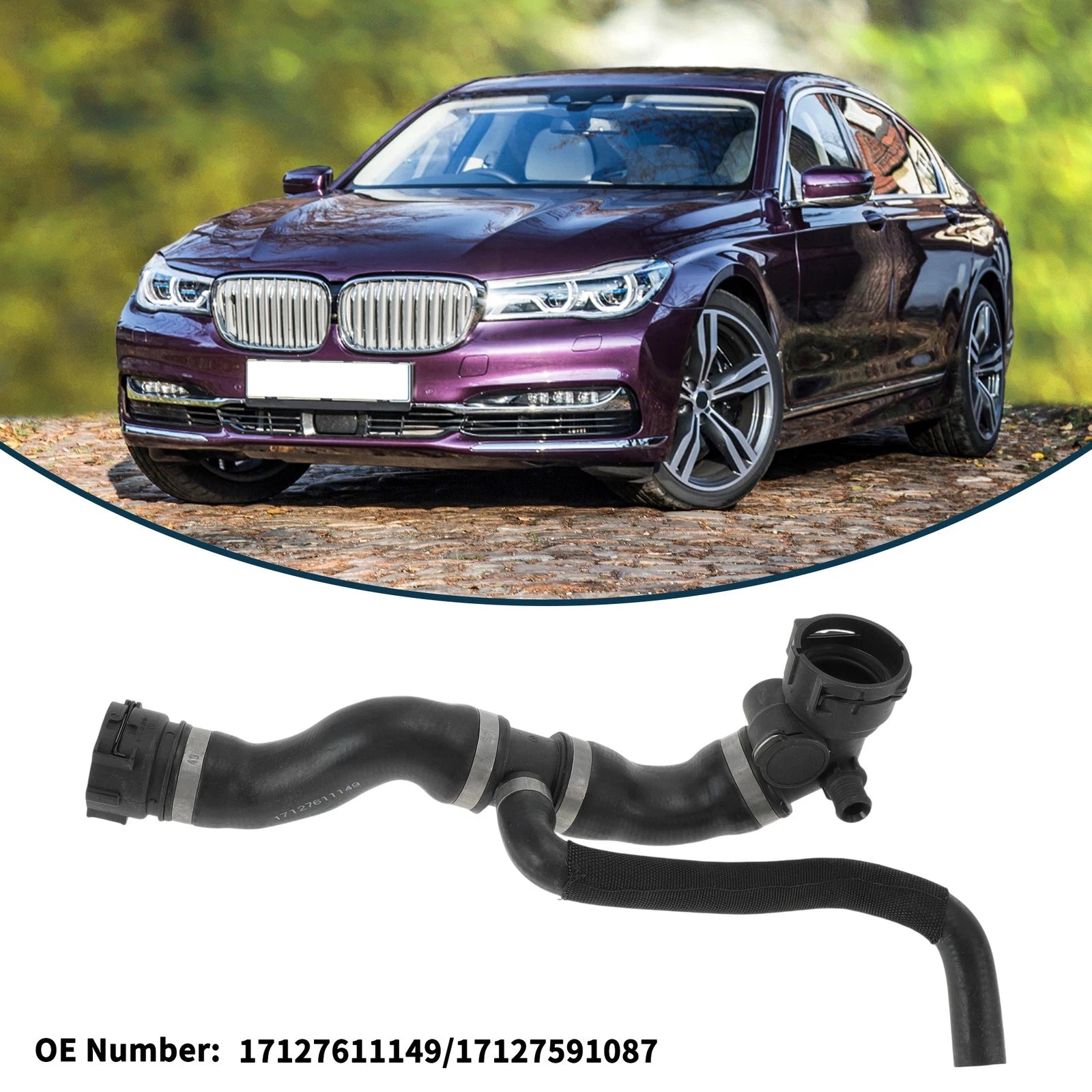 Radiator Hose Replacement for BMW 760Li 6.0L (2009–2015)