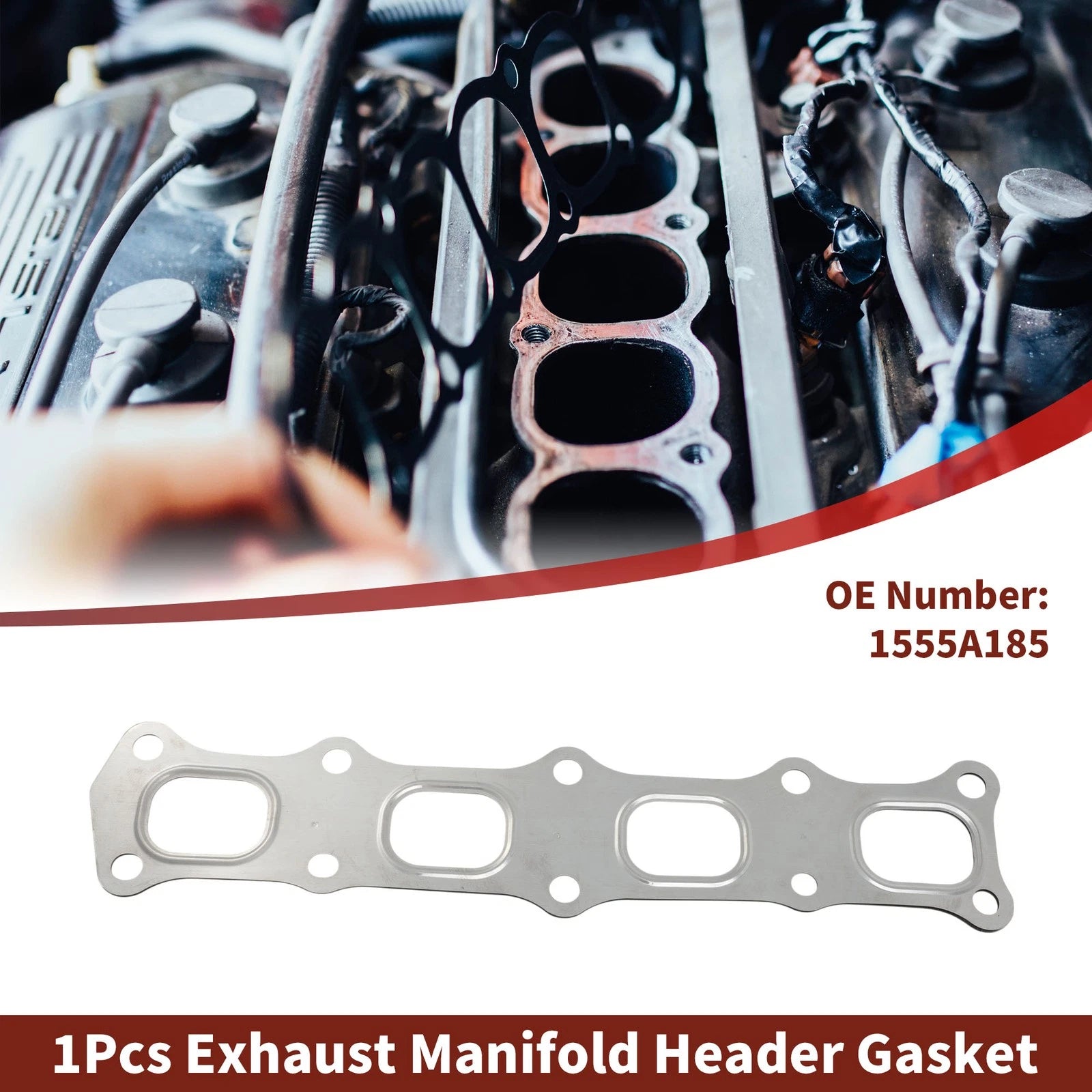 Exhaust Manifold Header Gasket Replacement for Mitsubishi Outlander (2008–2010)