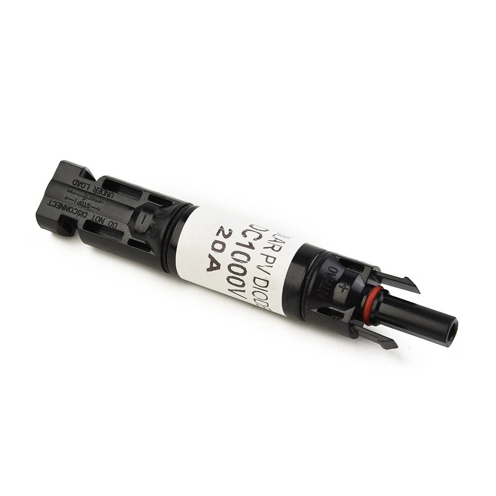 2X PV Connector 1000V Cable Blocking Diode IP67