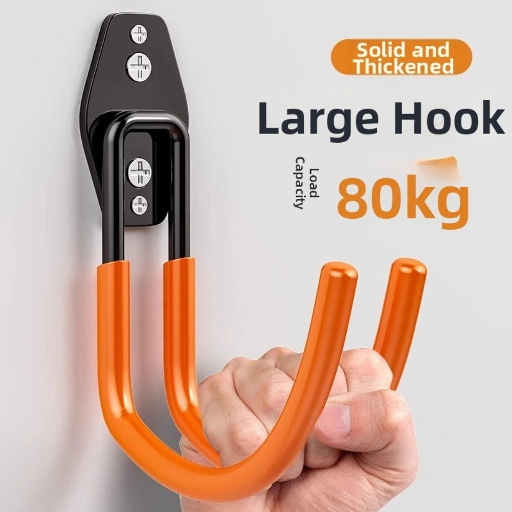 Garage Hooks for Bike Storage - Metal Vertical Hanger