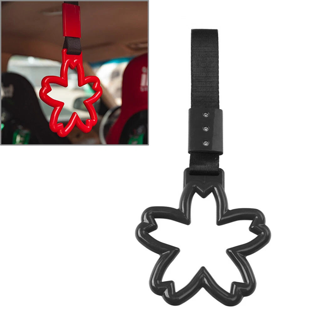 Cherry Blossom Ring Handle Strap for Train Bus
