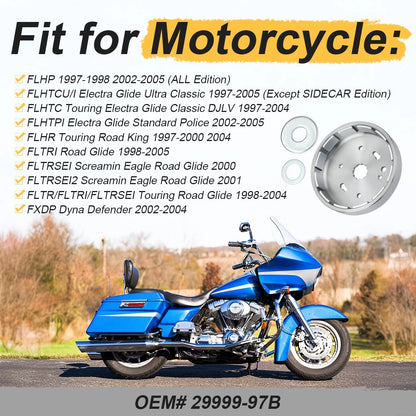 45Amp Alternator Flywheel Rotor for FLTR/FLTRI/FLTRSEI Touring Road Glide (1998–2000)