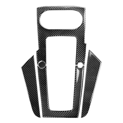 Carbon Fiber Black Gear Shift Panel Cover Trim for Audi A3 S3 RS3 (2013–2020)