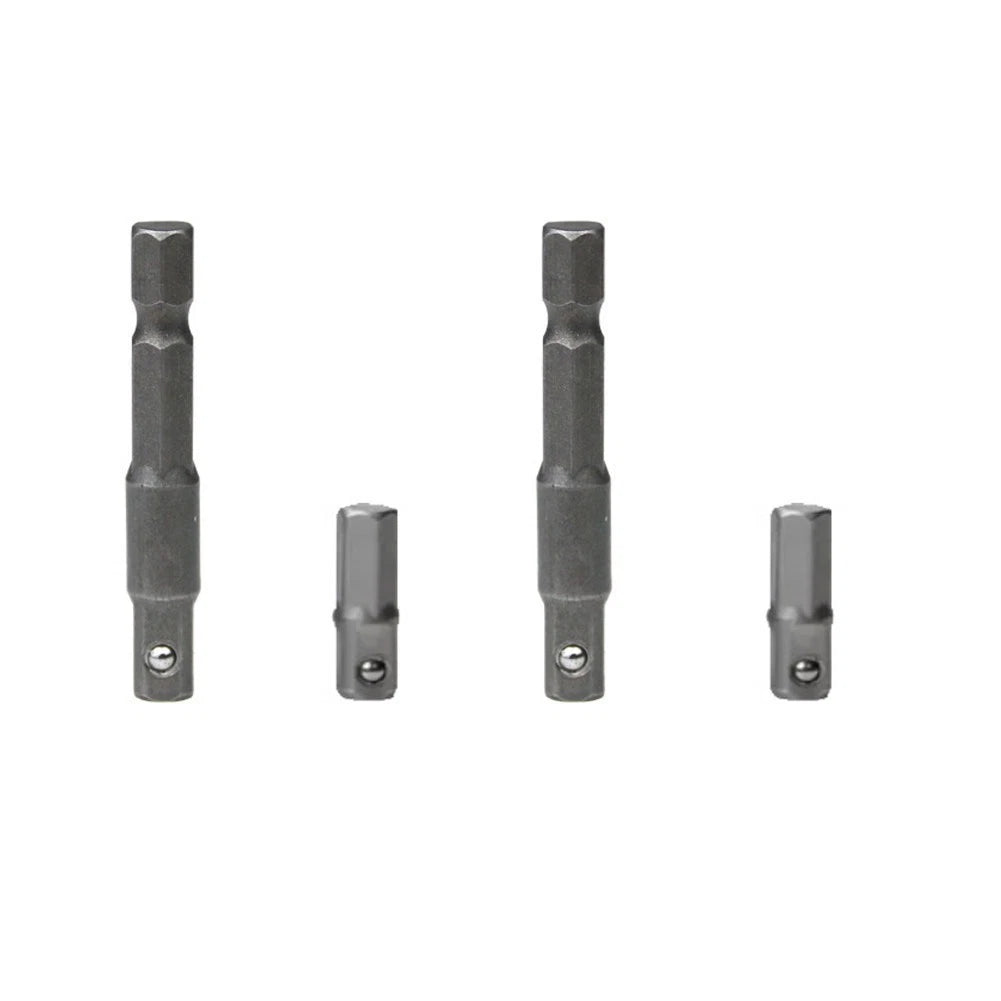 1/4 Hex Shank to 1/4 Socket Drive Adapter for Drill Drivers (Universal)