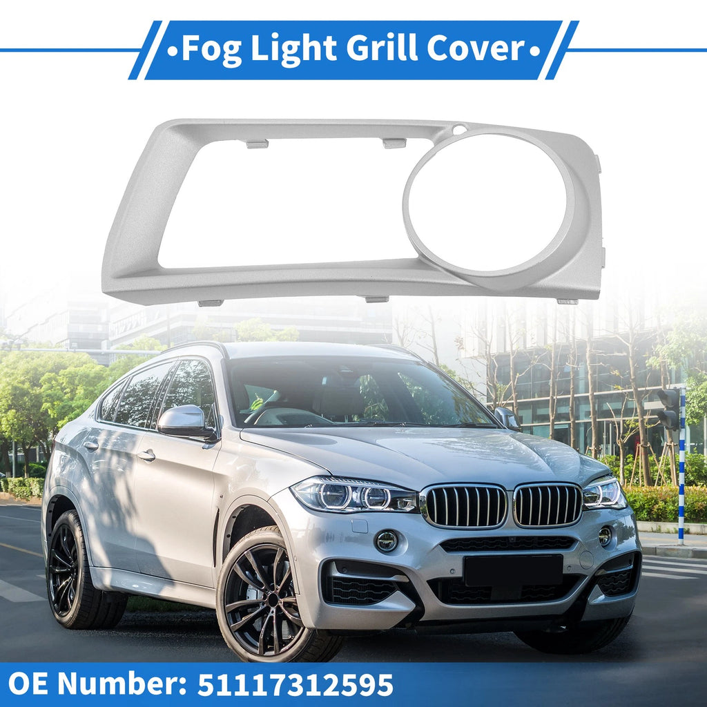 Front Left Fog Light Grill Replacement for BMW X6 (2012–2014)