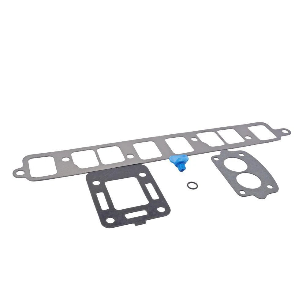 Exhaust Manifold Kit Gasket & Plug for Mercruiser (27-997772, 27-53354, 8M0119211)
