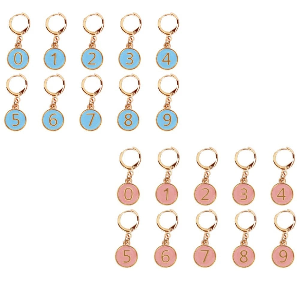 20pcs Metal Stitch Markers Clips for Knitting Crochet Yarn Projects