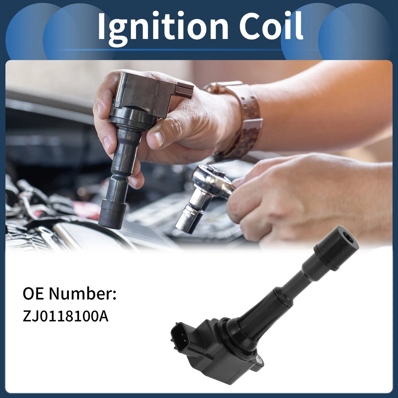 Ignition Coil Pack No.ZJ0118100A for Mazda 3 (2003–2009)