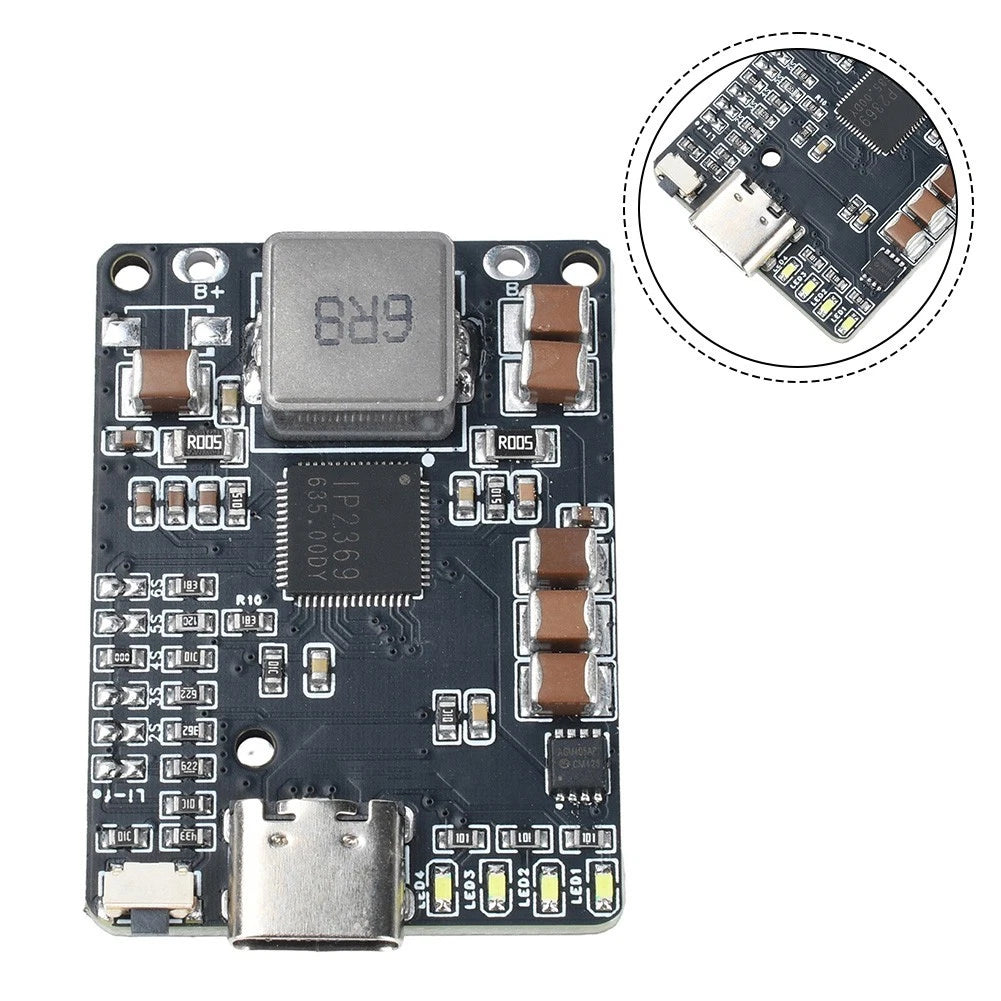 2X Battery Charge Discharge Module IP2369 45W with Safety Protection