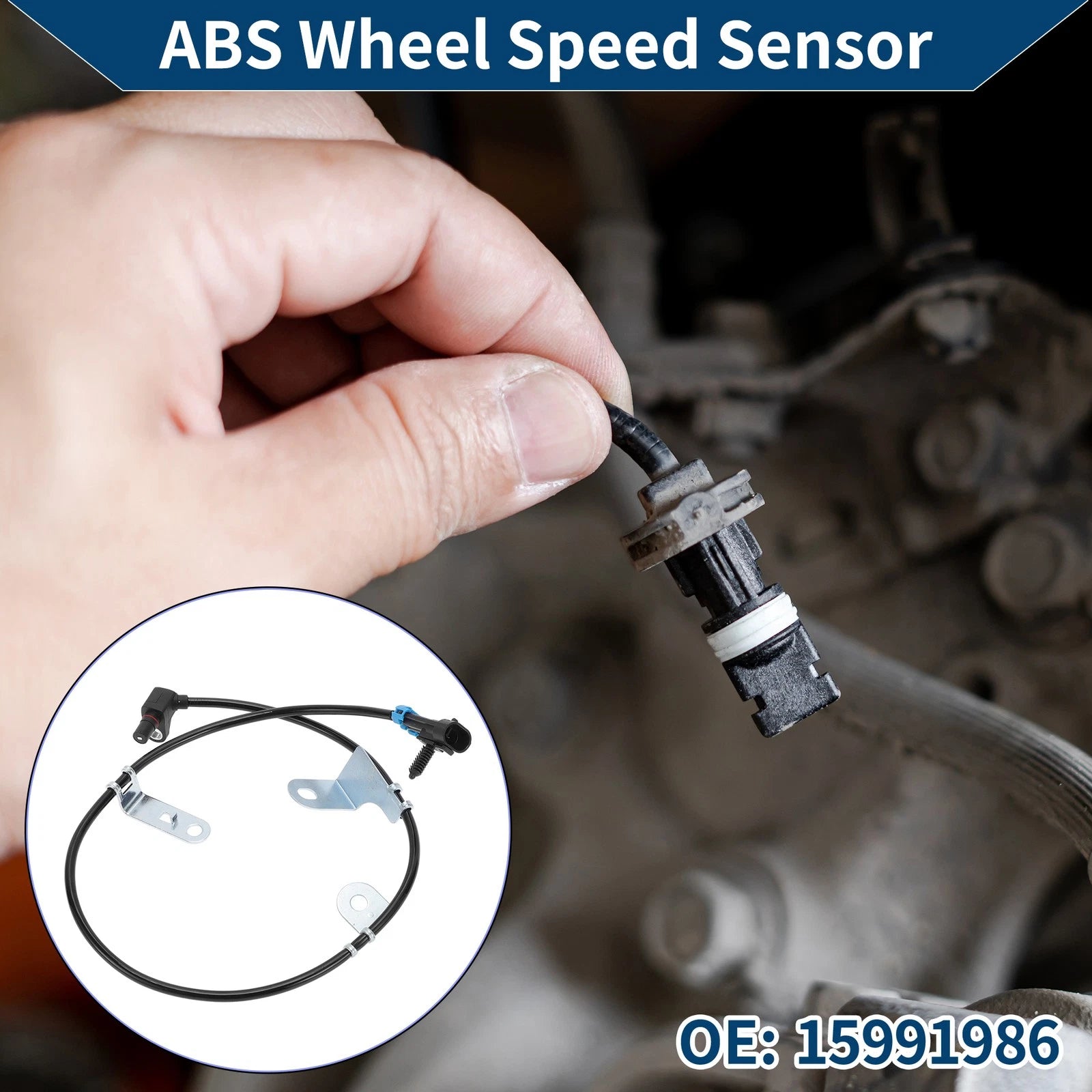 ABS Wheel Speed Sensor Replacement for Chevrolet C1500 Suburban Right (1999-2006)