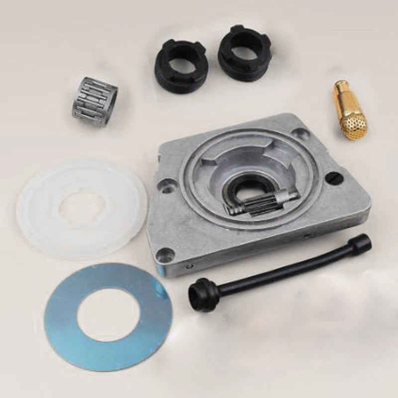 Oil Pump and Worm Gear Cover Kit for Chainsaws (Compatible)