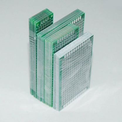 2X PCB ProtoBoards Circuit Boards 2X8cm 3X7cm 4X6cm 5X7cm