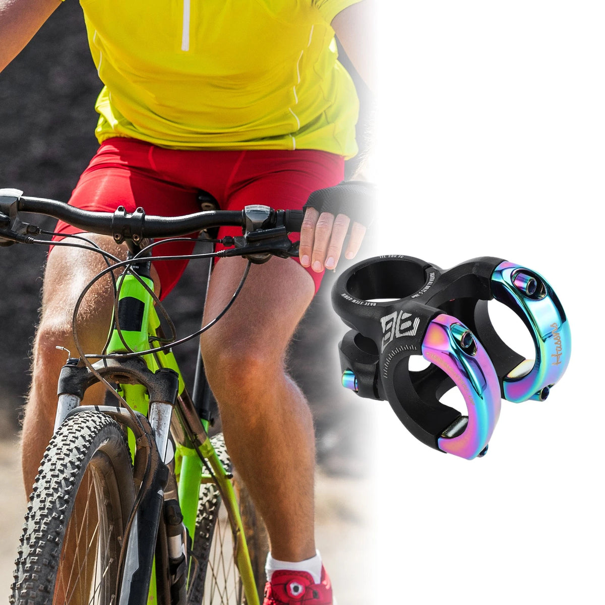 Handlebar Stem 31.8mm Replacement 0-Degree for Mountain Bike 40mm (Universal)