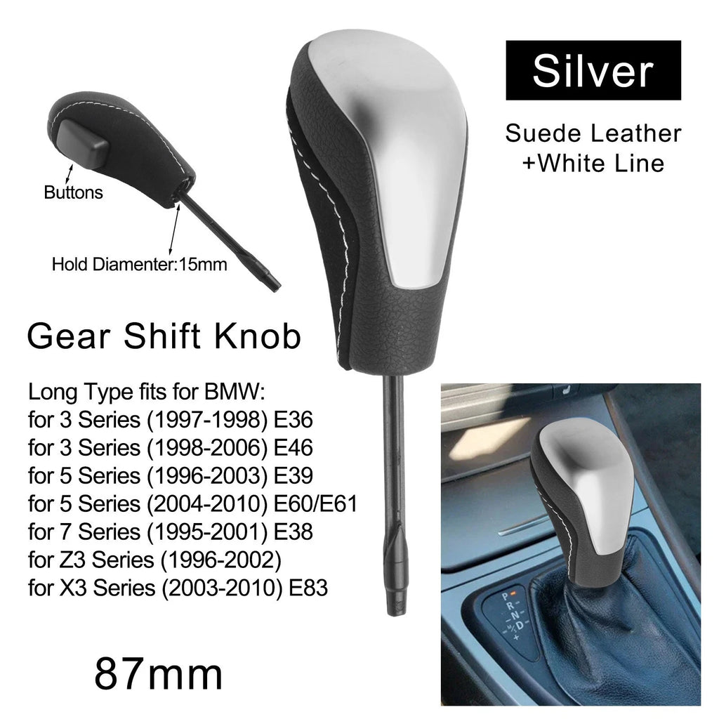 Gear Shift Knob for BMW E38 E39 E46 E60 E61 E53 X3 E83 Z3