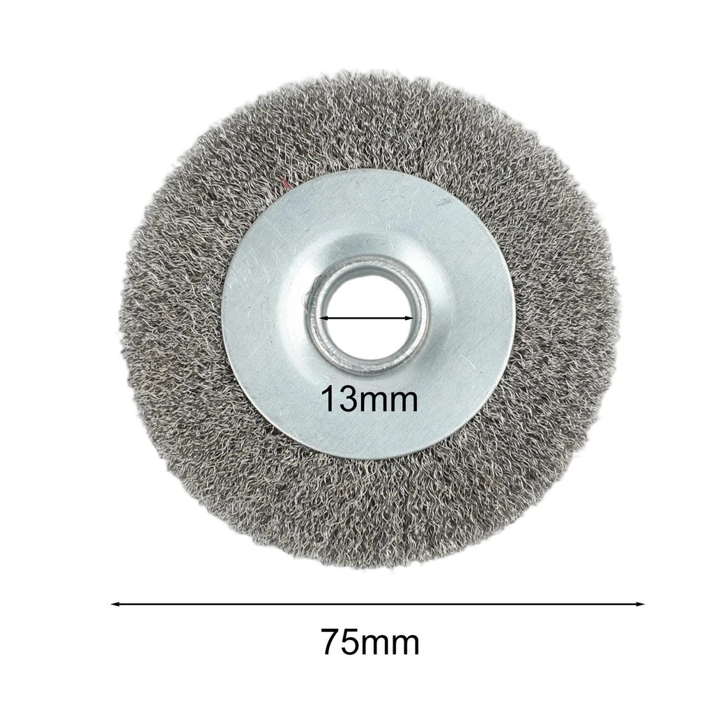 Wire Wheel Brush Set for Angle Grinder - Stainless Steel Cleaning Tools