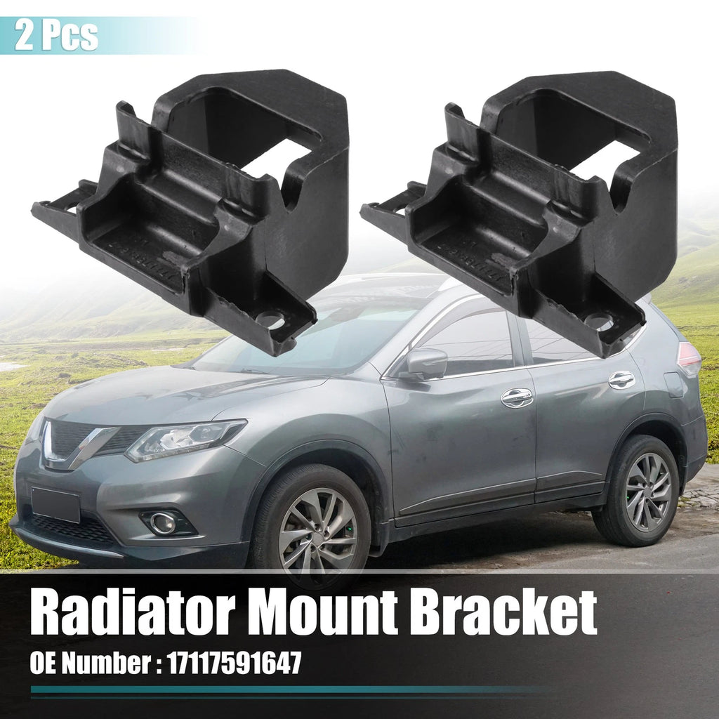 2Pcs Radiator Mount Bracket Replacement for BMW 128i 10-13, 135i 10-13