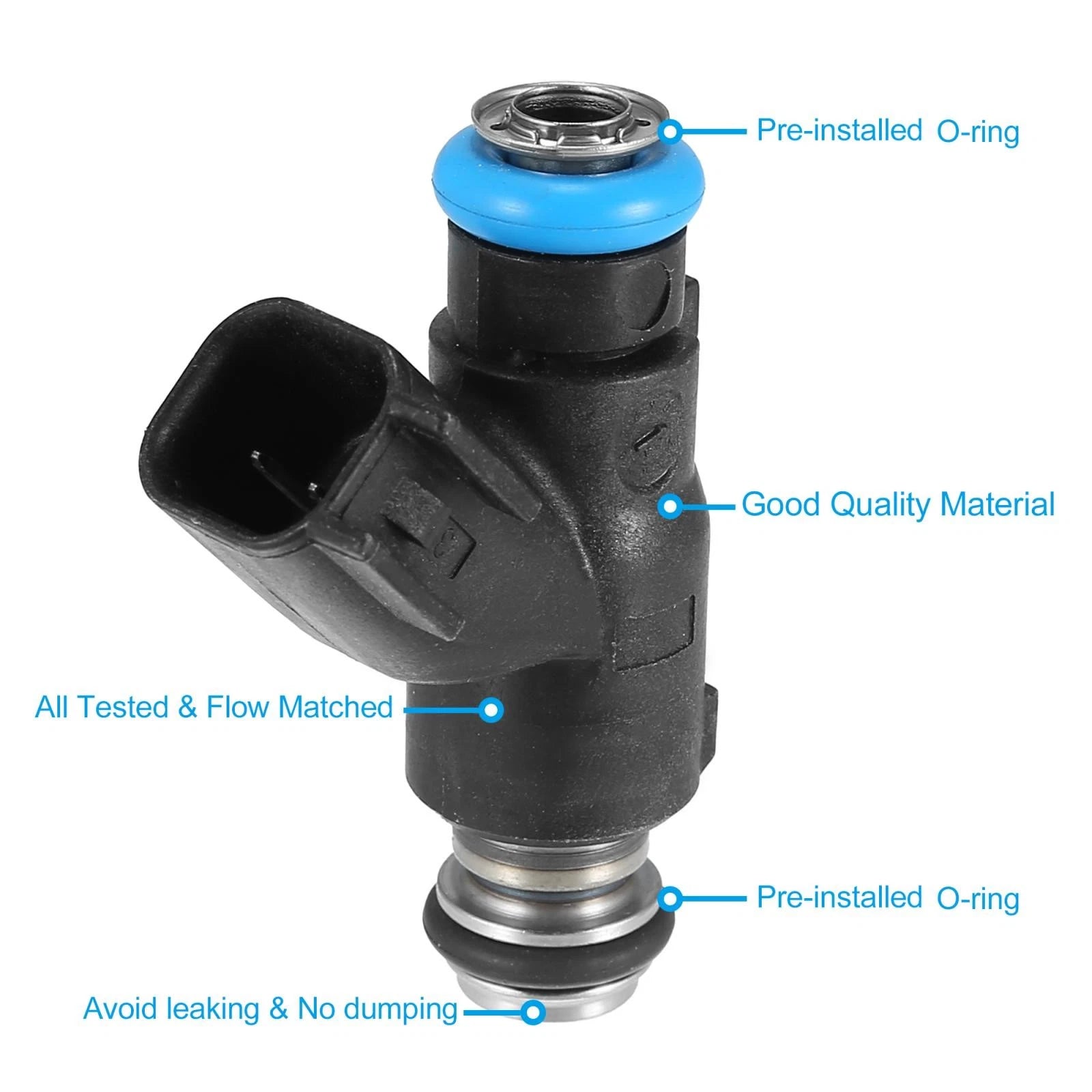8Pcs Fuel Injector Replacement for Chevy Silverado 2500 3500 HD (2010–2019)