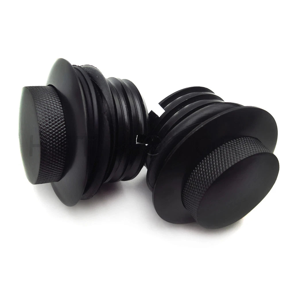 Pop Up Gas Cap Set for Harley (1982–2010) - Vented, Reverse Thread