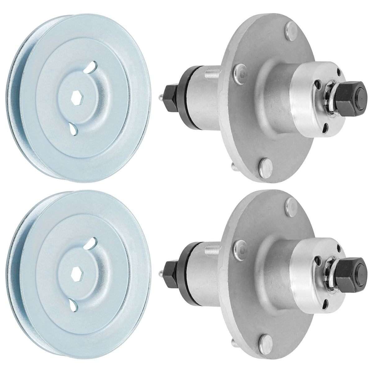 Deck Spindle Pulley Replacement for John Deere X300 X304 X324 X360 (2003–2005)
