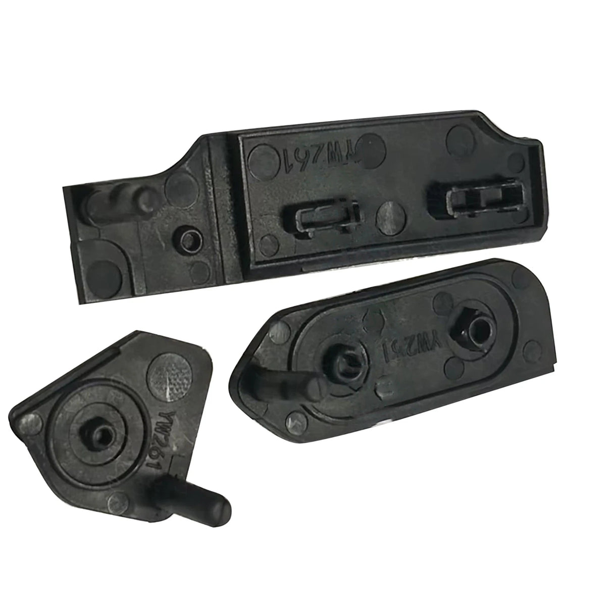 Set of 3 USB Leather Side Covers for Canon EOS R