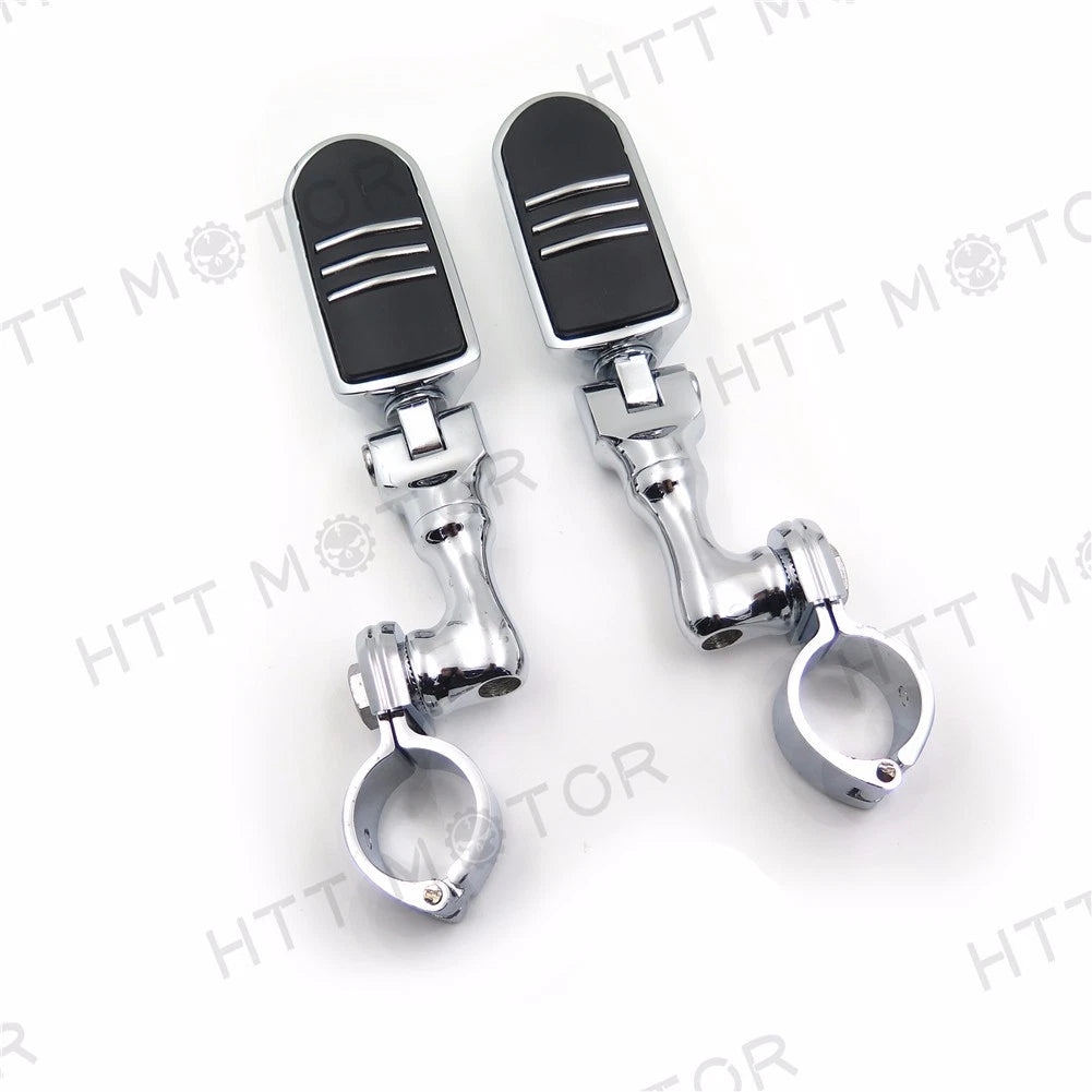 Adjustable Foot Peg for Triumph Rocket/Suzuki (1.5" Chrome)