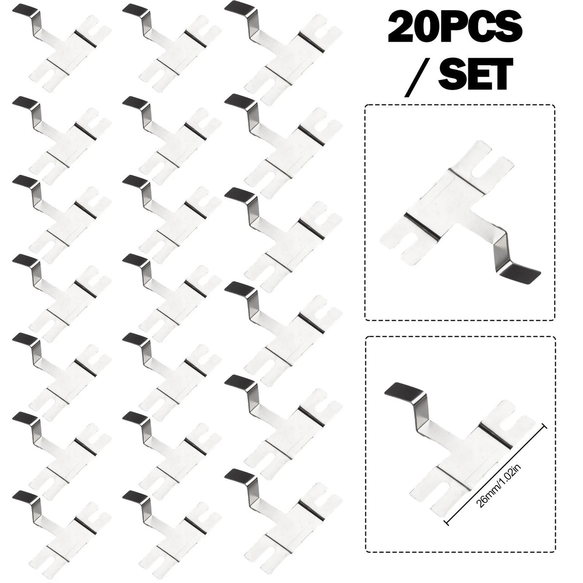 Nickel Sheets for Spot Welding (2.6cm/1.02in)