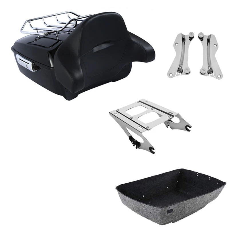 Trunk Backrest Rack Mount Docking Kit for Harley Touring FLTRX (2014–2026)